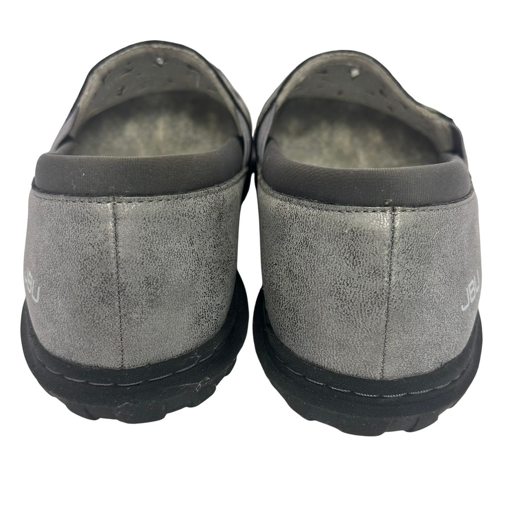 JBU by Jambu Wildflower Moc Grey Floral Laser Cut Slip On Shoes Comfort walk 8M - Picture 5 of 13